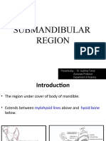 Submandibular Region: Presented By:-Dr. Sushma Tomar Associate Professor Department of Anatomy