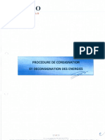 Procédure Sur La Consignation Et La Déconsignation Des Energies