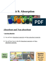 P1 Unit 8 Absorption