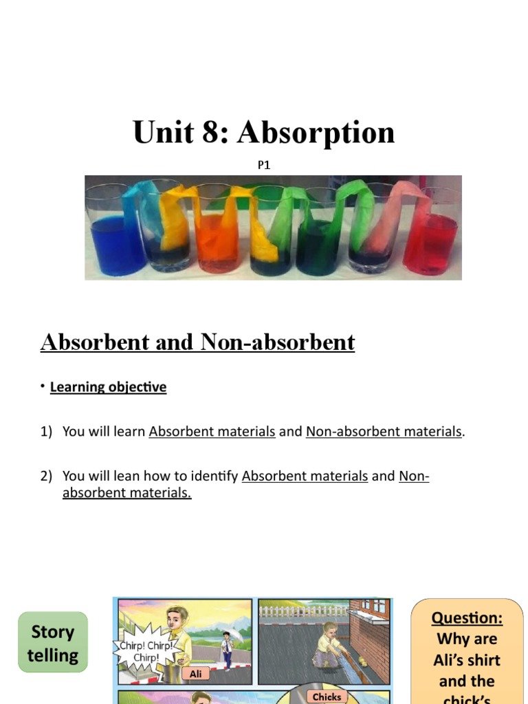 P1 Unit 8 Absorption | PDF