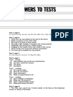 Answers To Tests: 5 S. 6 S. 7 P. 8 S. 9 S. 10 S. 11 S. 12 P. 13 P. 14 S