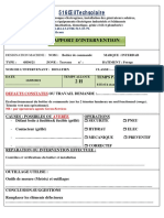 Rapport Survey Equipement Electrique