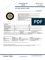 Loose Tube: Opsycom KP 6728 Duct Dielectric Loose Tube Optical Cable