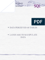 Data Percieved As Tables: Relational Database Management System