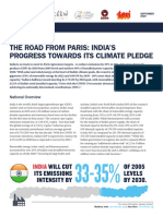 The Road From Paris: India'S Progress Towards Its Climate Pledge