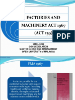 Topic2.Factories and Machinery Act 1967 - Act
