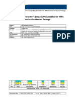 Engineering Contractor's Scope for HRRL Surface Condensers