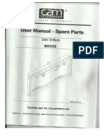 Cam Attatchment Parts Catalogue Cam - sh335