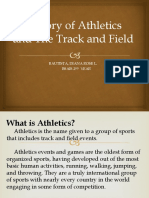 Athletics Brief History | PDF | Sport Of Athletics | Track And Field
