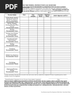 Dl 91b Behind The Wheel Instruction Log Driving Driver S License