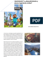 Minecraft: Una Aproximación A La Ingeniería Civil A Través de Las Consolas