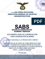 Fuerza Aérea Boliviana Dirección General de Asuntos Administrativos