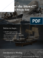 Thar she blows! - a quick look at whaling