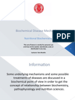 Biochemical Disease Mechanisms