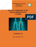 Role of Hormones in The Human Reproductive Systems: Science 10