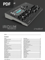 Waldorf Iridium Manual