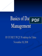 Basicsof Data Management