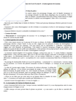 Analyse Linéaire de La Scène VIII de L'acte II Du Malade Imaginaire de Molière