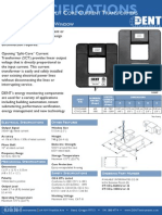 600/1000A Split-Core CT Specifications