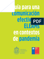 Guia para Comunicación Efectiva en ELEAMs en Contextos de Pandemia