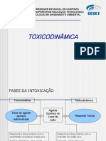 Toxicocinética e Toxicodinâmica em Saneamento Ambiental