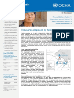 Thousands Displaced by Fighting in Kachin: Humanitarian Bulletin