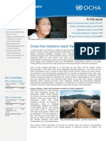 Humanitarian Bulletin: Cross-Line Missions Reach Kachin Displaced