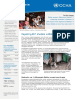 Humanitarian Bulletin: Repairing IDP Shelters in Rakhine and Kachin