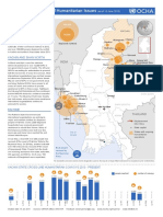 Myanmar Snapshot of Humanitarian Issues in 2015