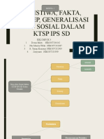 Kelompok 3 Modul 2 Peristiwa, Fakta, Konsep, Generalisasi Ilmu Sosial