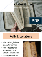 Folk Literature 2