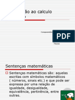 Introdução Ao Calculo Algébrico: Componentes: César Leilane Marília Pedro Thaysa