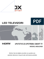 FOX 40DLE468 Smart LED TV - Korisnicko Uputstvo