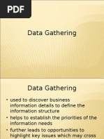 Data Gathering