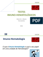 Testes Imunohematológicos