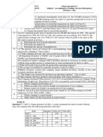 Accounting for Trading Enterprises