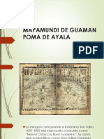 Mapamundi de Guaman Poma de Ayala