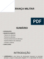 Liderança militar: fatores, teorias e exercício