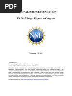 Download 2011 NSF FY 2012 Budget Request to Congress by wenyu-zhao-5012 SN53393490 doc pdf