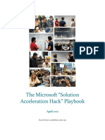 Microsoft Solution Acceleration Hack Playbook