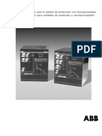 Manual operativo para la unidad de protección con microprocesador PR521