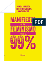 Manifiesto de Un Feminismo Para El 99% - Cinzia Arruzza
