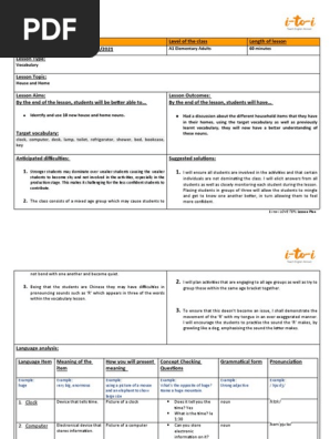 Lesson Plan- Assignment 1