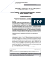 03-De La Geopolitica de La Dominaci'on A Las Geo-Grafias Politicas de La Descolonialidad Del Poder