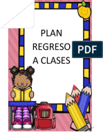 Plan Regreso A Clases