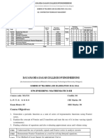 B.E. Construction Technology Management