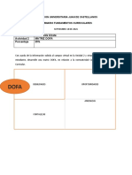 Matriz DOFA currículo normas Colombia