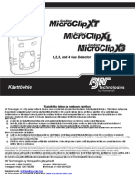 GasAlertMicroClip Operator Manual D1 FI
