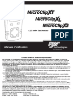 GasAlertMicroClip Operator Manual D1 FR