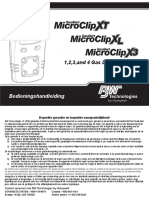 GasAlertMicroClip Operator Manual D1 NL